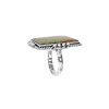 Sterling Silver Green Kingman Turquoise Ring