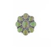Sterling Silver Green Kingman Turquoise Ring