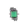 Sterling Silver Green Kingman Turquoise Ring