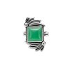 Sterling Silver Green Kingman Turquoise Ring