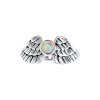Sterling Silver Rainbow Moonstone Ring