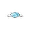 Sterling Silver Larimar Ring