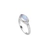 Rainbow Moonstone Sterling Silver Ring
