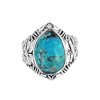 Sterling Silver Turquoise Men's Ring