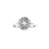 Sterling Silver Star Diamond Ring
