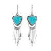 Sterling Silver Turquoise Earrings