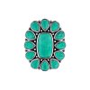Sterling Silver Kingman Turquoise Ring