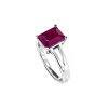 Sterling Silver Ruby Ring