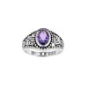 Sterling Silver Amethyst Vintage Ring