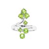 Sterling Silver Peridot Ring