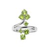 Sterling Silver Peridot Ring