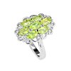 Sterling Silver Peridot Ring