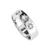Sterling Silver White Cubic Zirconia Northstar Ring