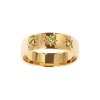 Sterling Silver Peridot Northstar Ring Over 18K Yellow Gold Plated