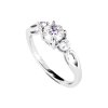 Sterling Silver Moissanite Ring