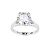 Sterling Silver Moissanite Ring
