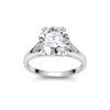 Sterling Silver Moissanite Ring