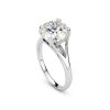 Sterling Silver Moissanite Ring