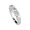 Sterling Silver Moissanite Ring