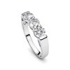 Sterling Silver Moissanite Ring