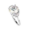 Sterling Silver Moissanite Ring