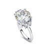 Sterling Silver Moissanite Ring