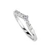 Sterling Silver Moissanite Ring