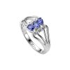 Sterling Silver Tanzanite Ring