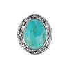 Sterling Silver Turquoise Vintage Ring