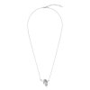 Sterling Silver Labradorite Magical Cat Necklace 18 Inches