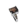 Sterling Silver Smoky Quartz Ring