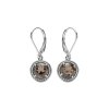 Sterling Silver Smoky Quartz Earrings