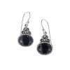 Sterling Silver Black Onyx Earrings