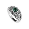 Sterling Silver Malachite Ring