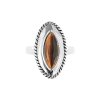 Sterling Silver Tiger's Eye Ring