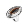 Sterling Silver Tiger's Eye Ring