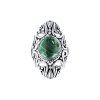 Sterling Silver Malachite Ring