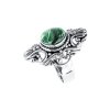 Sterling Silver Malachite Ring