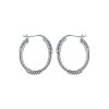 Sterling Silver Hoop Earrings