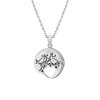 Sterling Silver Cardinal with With Chain 18 Inches
