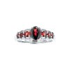 Sterling Silver Garnet Ring