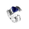 Sterling Silver Lapis Lazuli Ring