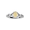 Sterling Silver Ethiopian Opal Ring