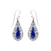 Sterling Silver Lapis Lazuli Earrings