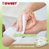 "ทิชชู่เปียก ย่อยสลายได้" SWEET Baby Wipes Go Green 20 แผ่น