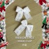 Ribbon Lace hair clip