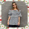 GINGHAM TOP