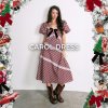 CAROL DRESS (red)