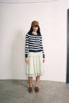 STRIPE CARDIGAN (NAVY)