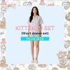 PLUS SIZE KITTEN PJ SHORT SET (ชุดสั้น)